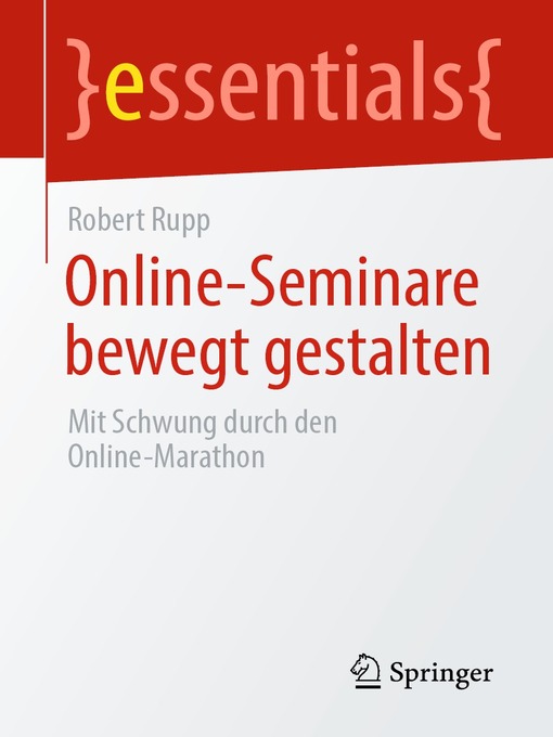 Title details for Online-Seminare bewegt gestalten by Robert Rupp - Available